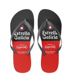 Chanclas de Estrella Galicia