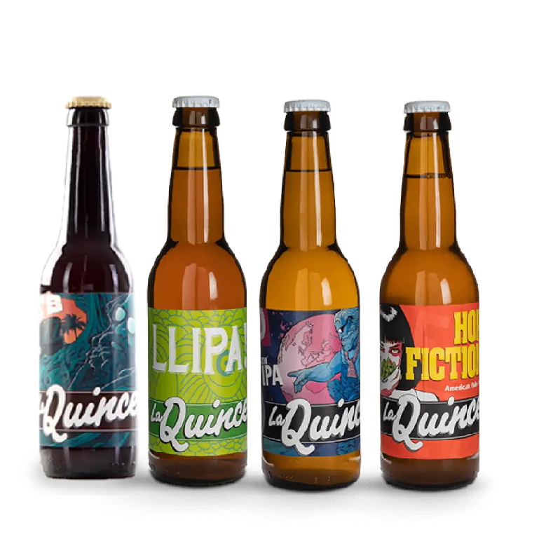 La Quince mix 4 recetas, 12 botellas de 33 cl