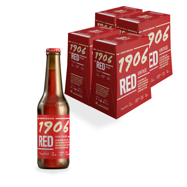 1906 Red Vintage, 24 botellas de 33 cl