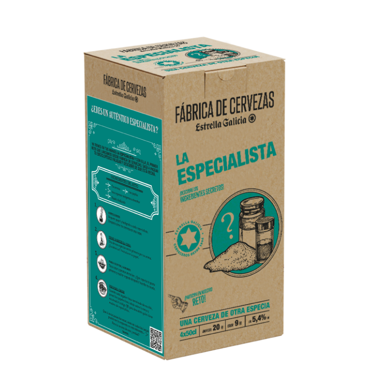 Fábrica de Cervezas Edición La Especialista, 4 botellas de 50 cl