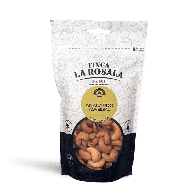 Anacardos con AOVE y sal de Finca La Rosala, 150 g