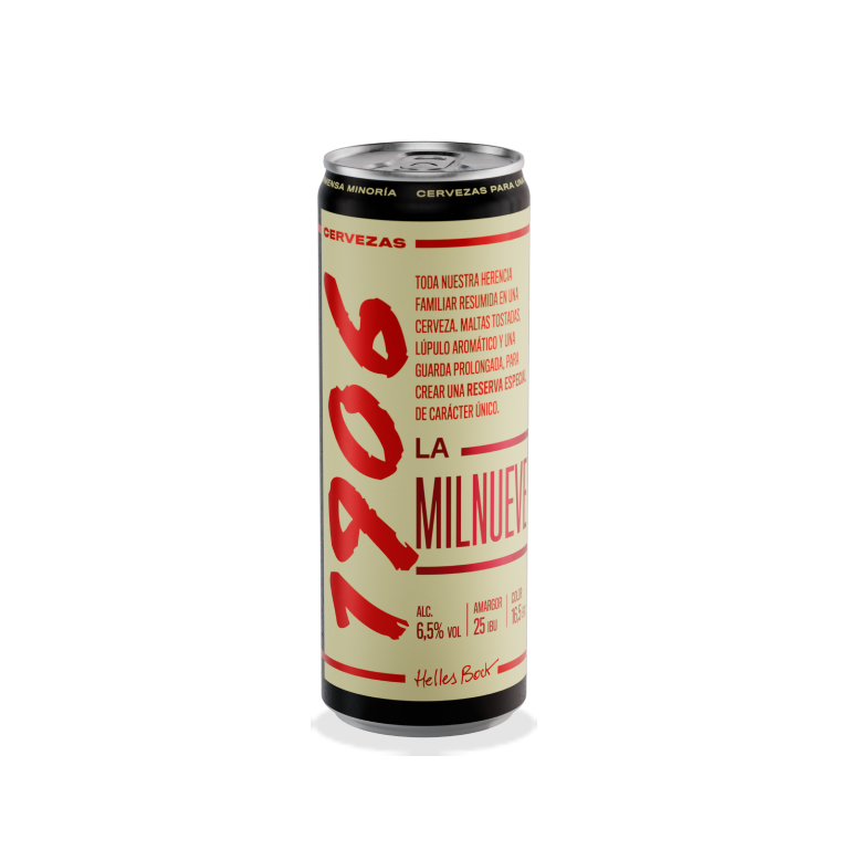 1906 La Milnueve, 24 latas de 33 cl