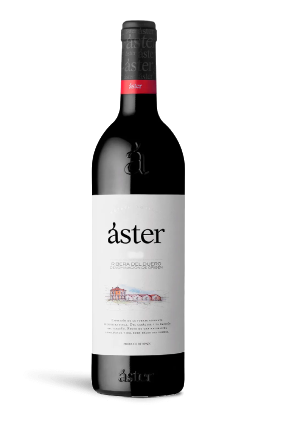 Áster Crianza 2020, 1 botella de 75 cl