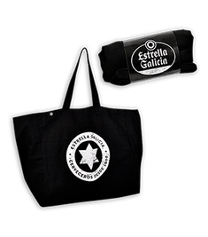 Tote bag negro de Estrella Galicia