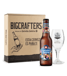 Estrella Galicia edición A Nosa Verbena con copa Atlántica