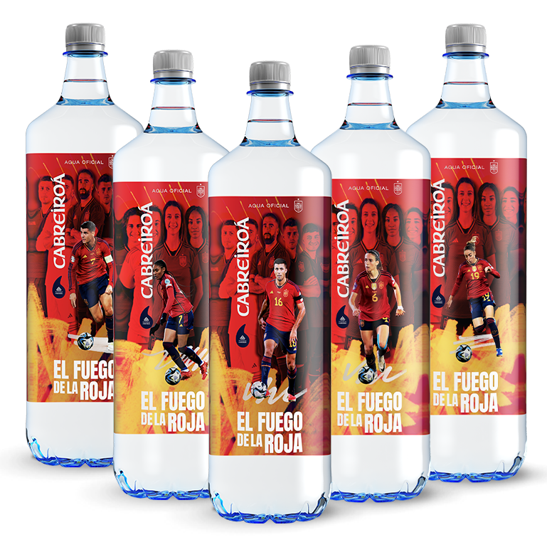 Agua mineral de Cabreiroá, pack 6 botellas de 1,5 l