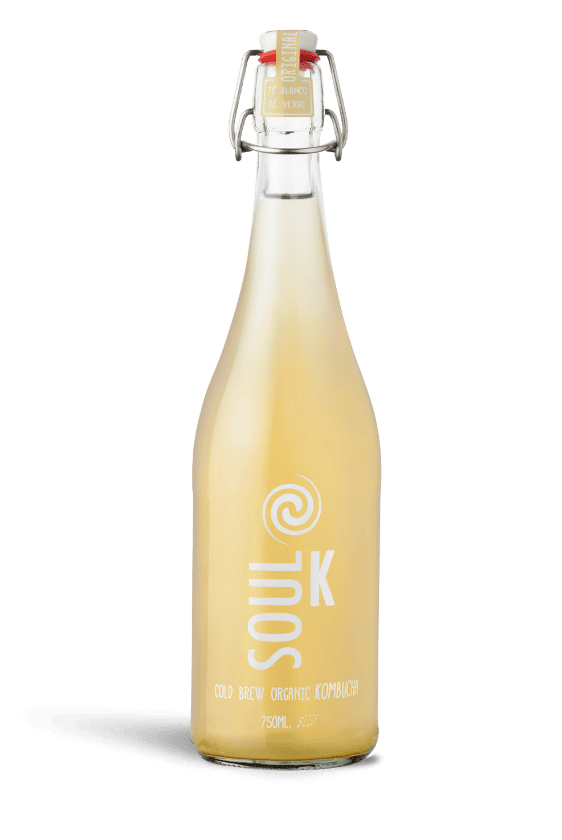 Soul K Original - Té blanco y té verde Bio, 6 botellas de 75 cl