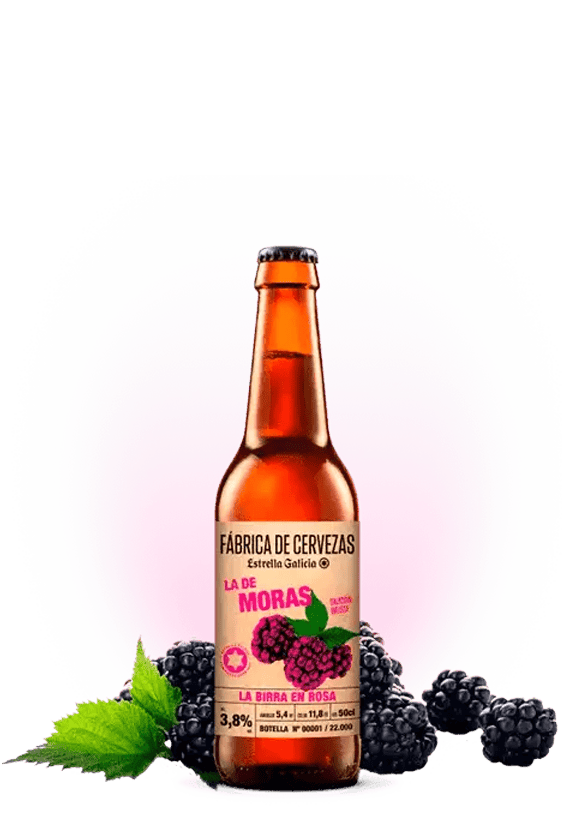 Fábrica de Cervezas Edición Moras, 4 Botellas de 50 cl