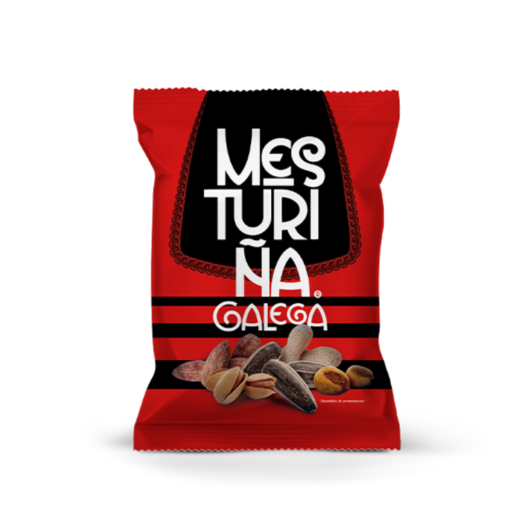 Mesturiña de Pipas Galegas, 4 bolsas de 120 g