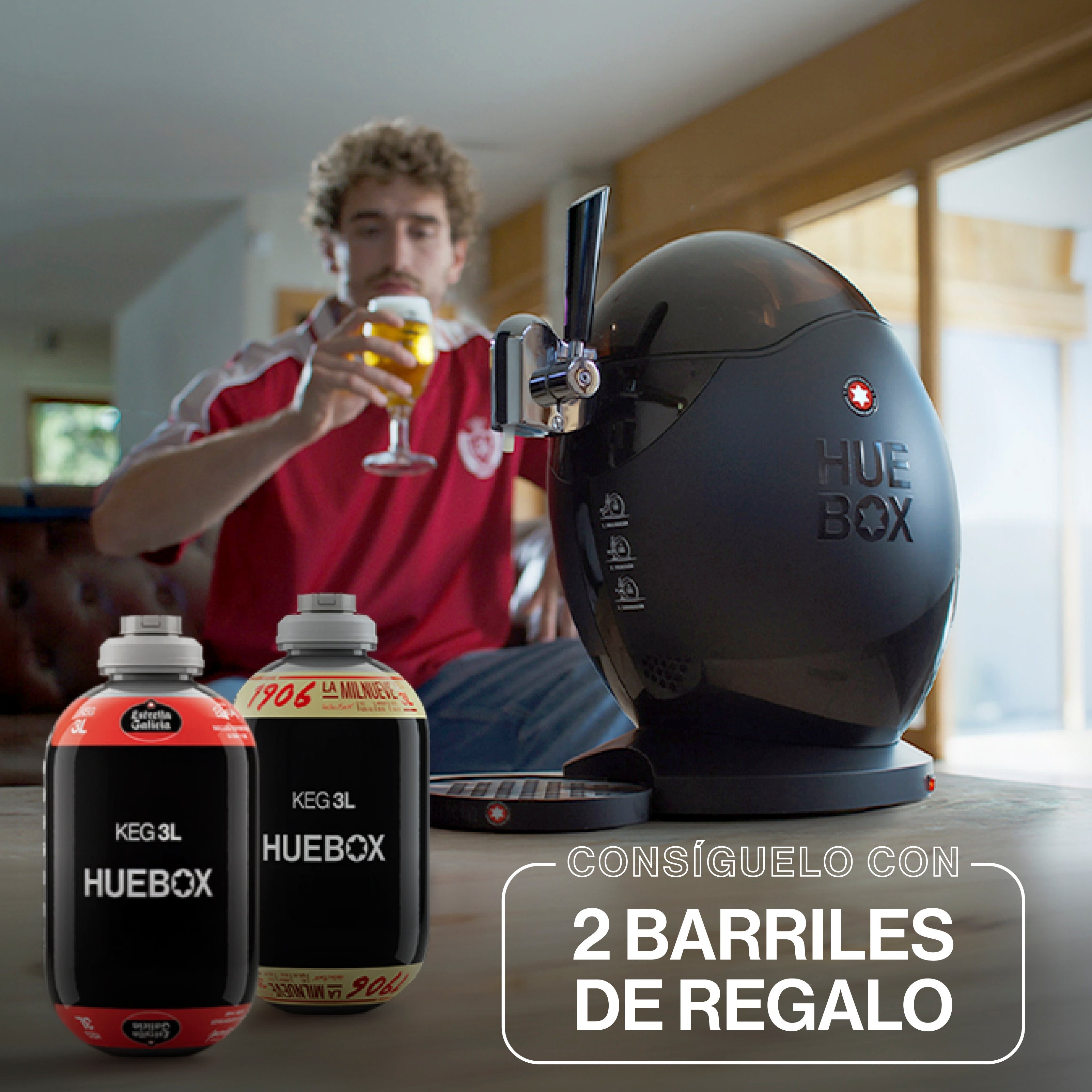 Tirador de cerveza Huebox
