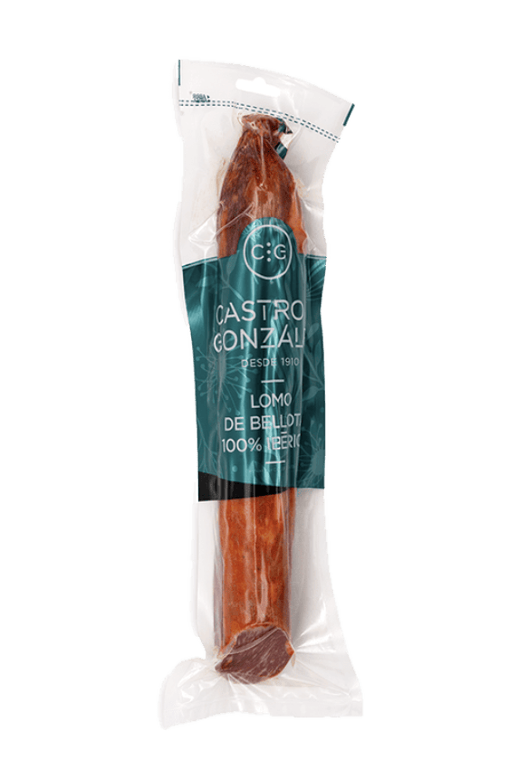 ¿Cómo elaboran el lomo de bellota 100% ibérico de Castro y González?