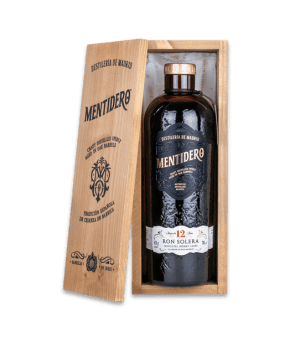 Ron Mentidero Solera 12 años en caja regalo de Destilería de Madrid, 1 botella de 70 cl