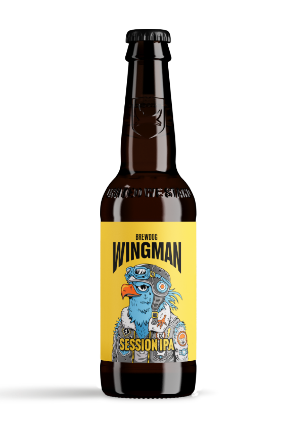 Brewdog Wingman, 6 botellas de 33 cl y 1 vaso de Brewdog