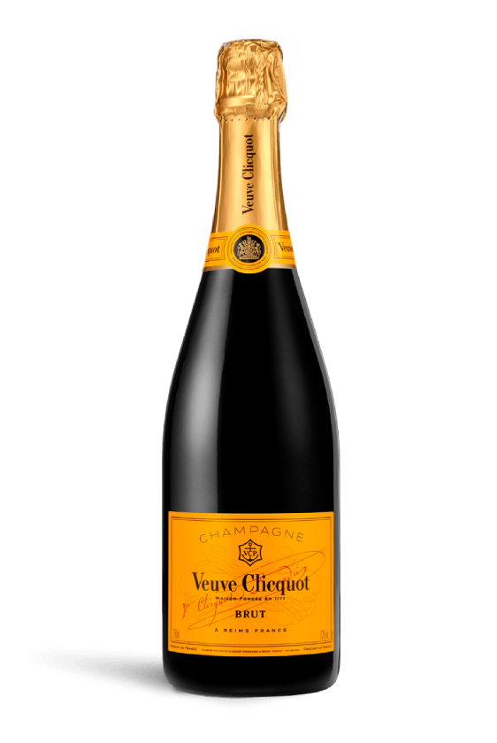 Veuve Clicquot Yellow Label, estuche con 1 botella de 75 cl