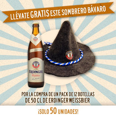 Erdinger Weissbier, 12 botellas de 50 cl