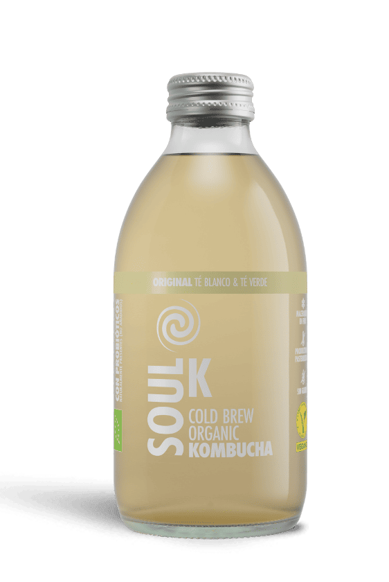 Soul K Original - Té blanco y té verde Bio, 6 botellas de 25 cl