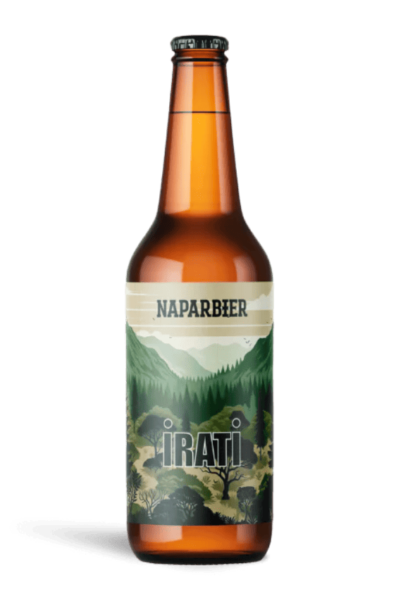 Naparbier Irati, botella de 33 cl