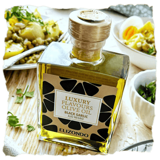 ¿Cómo se hace el aceite de Oliva Luxury Ajo Negro?