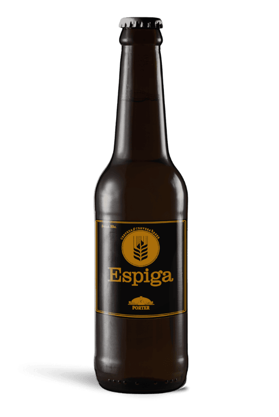Espiga Porter, botella de 33 cl
