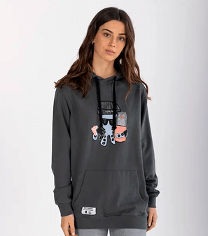Sudadera elPulpo & Estrella Galicia Concert Soul Gris