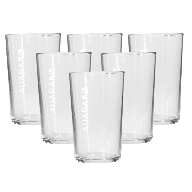 Pack 6 vasos de Auara, 25 cl