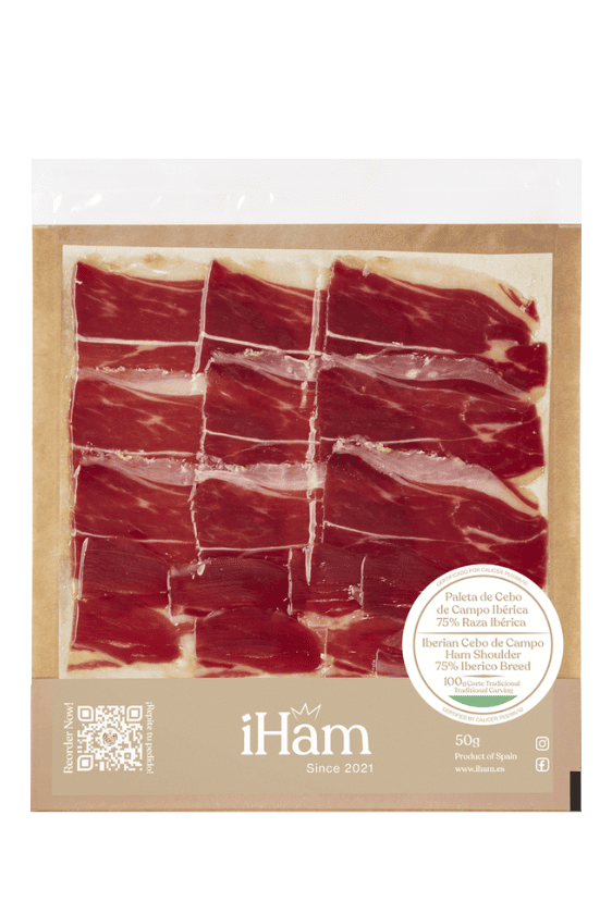 ¿Cómo elaboran Paleta de Cebo de Campo 75% Ibérica de iHam?