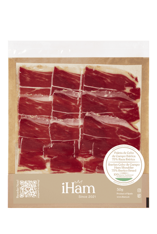 ¿Cómo elaboran Paleta de Cebo de Campo 75% Ibérica de iHam?