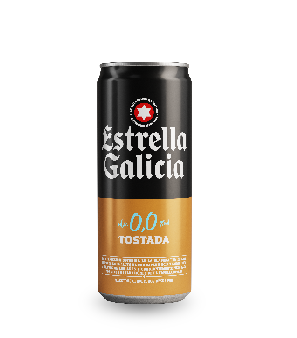 Estrella Galicia 0,0 tostada, 24 latas de 33 cl 2