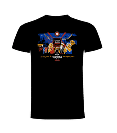 Camiseta Estrella Galicia x ReiZentolo Negra