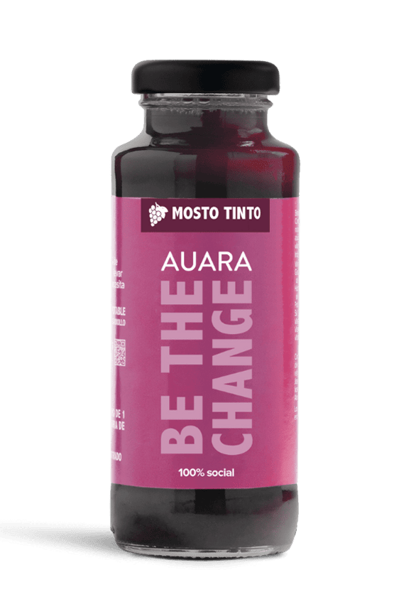 ¿Cómo se hace el mosto tinto de Auara?