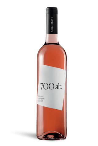 Elaboración del vino Laus 700 alt. Rosado