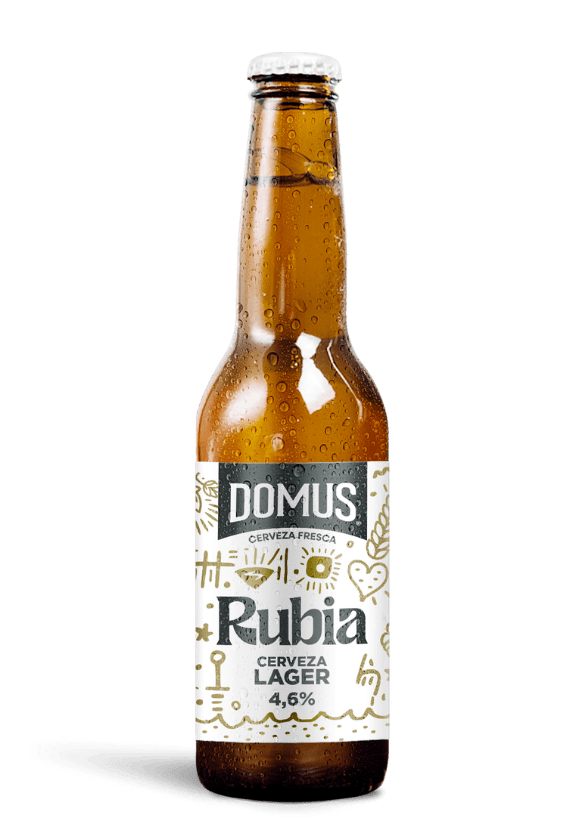 Domus Rubia, botella de 33 cl