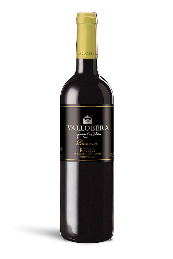 Vallobera Reserva 2013, 1 botella de 75 cl