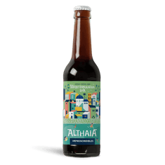 Althaia Mediterranean IPA, botella de 33 cl