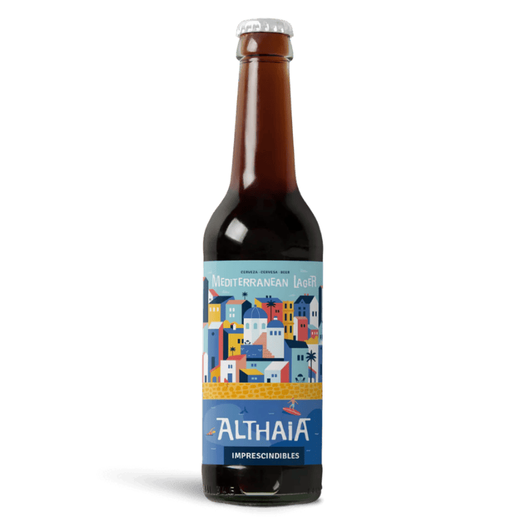 Althaia Mediterranean Lager, botella de 33 cl