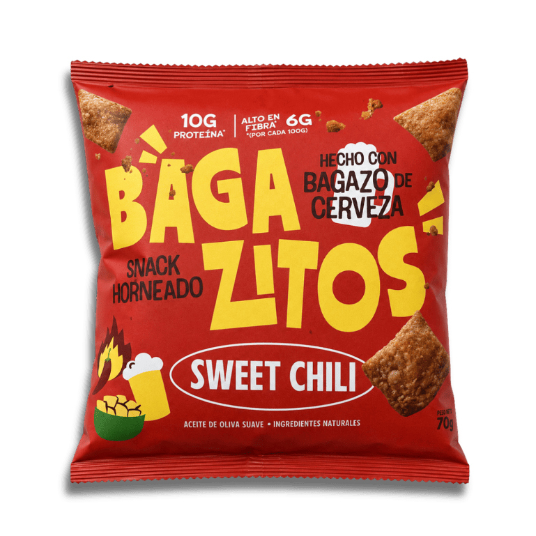 Bagazitos Sweet Chili, bolsa de 70 g
