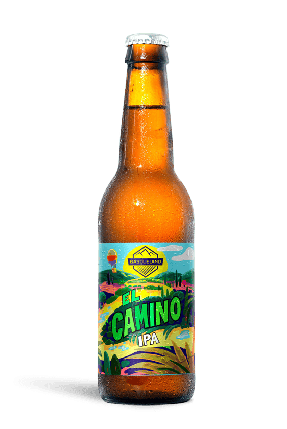 Basqueland El Camino IPA, 24 botellas de 33 cl