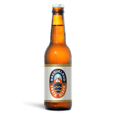 Basqueland Santa Clara Lager, botella de 33 cl