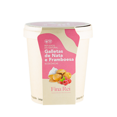 Galletas de nata y frambuesa de Fina Rei, 160 g