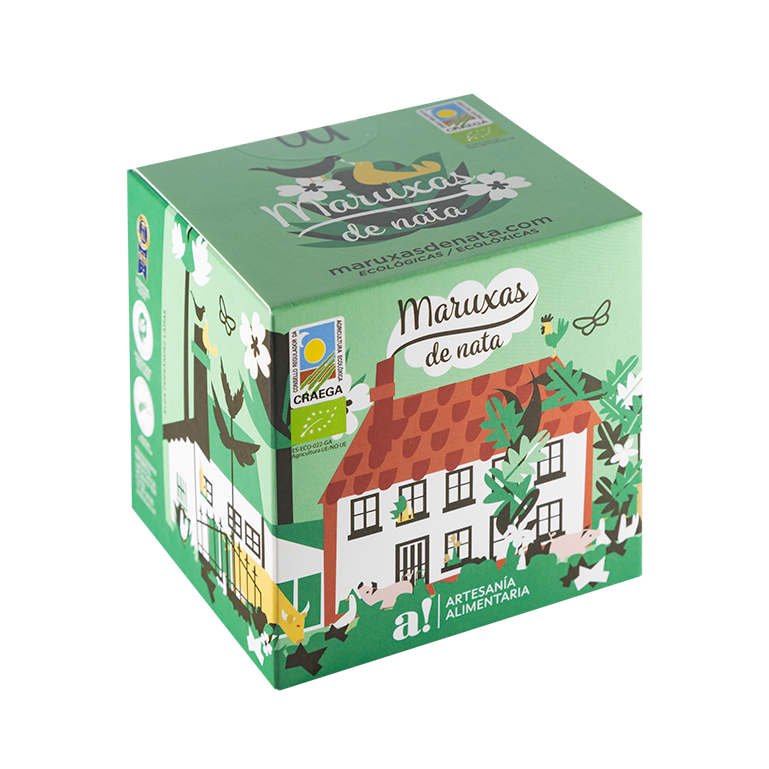 Galletas de nata ecológicas de Maruxas, 200 g