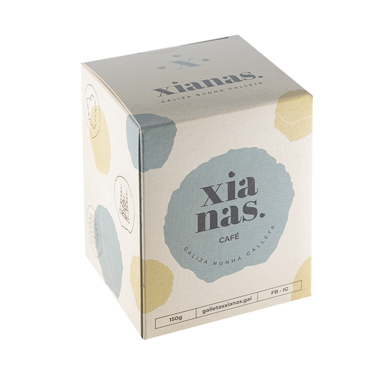 Galletas de Café de Xianas, caja de 150 g