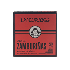 Paté de zamburiña de La Curiosa, 125 g