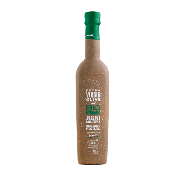AOVE biodinámico picual de Castillo de Canena, 1 botella de 500 ml