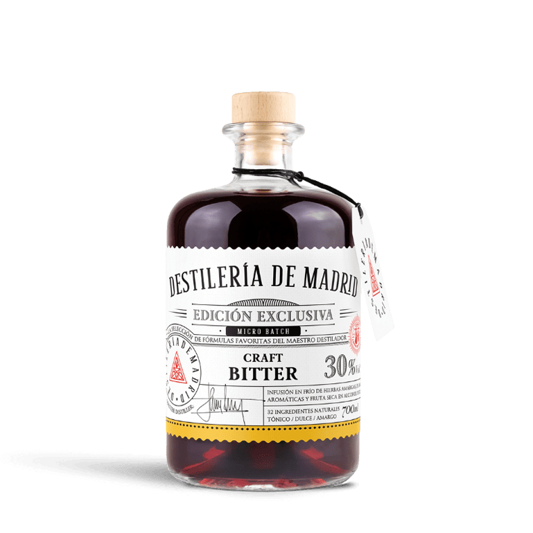 Bitter craft de Destilería de Madrid, 1 botella de 70 cl