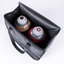 Una bolsa de barriles Keg de Huebox con dos barriles de cerveza en su interior, el complemento ligero, resistente y térmico para transportar dos barriles de forma cómoda y mantener la fiesta en marcha.