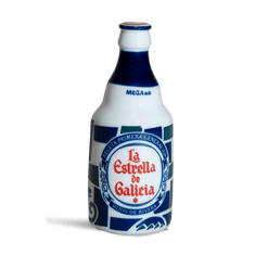 Botella Esfinge La Estrella de Galicia de Sargadelos