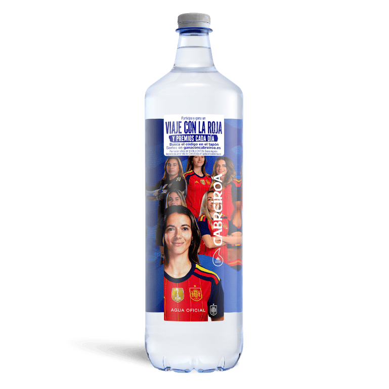 Agua mineral de Cabreiroá, pack 6 botellas de 1,5 l