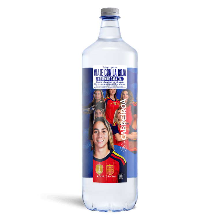 Agua mineral de Cabreiroá, pack 6 botellas de 1,5 l