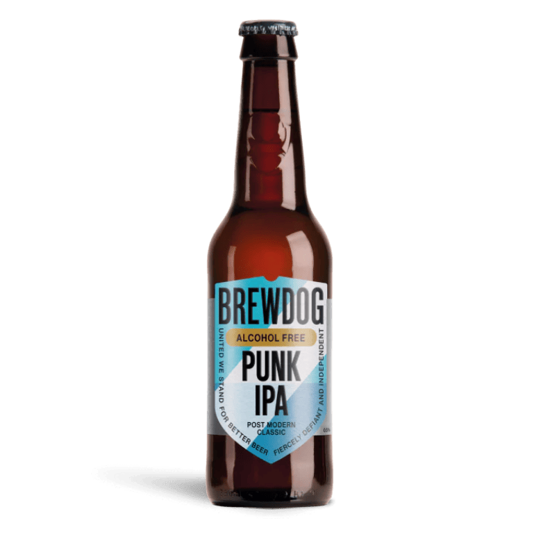 Brewdog Punk IPA sin alcohol, 12 botellas de 33 cl