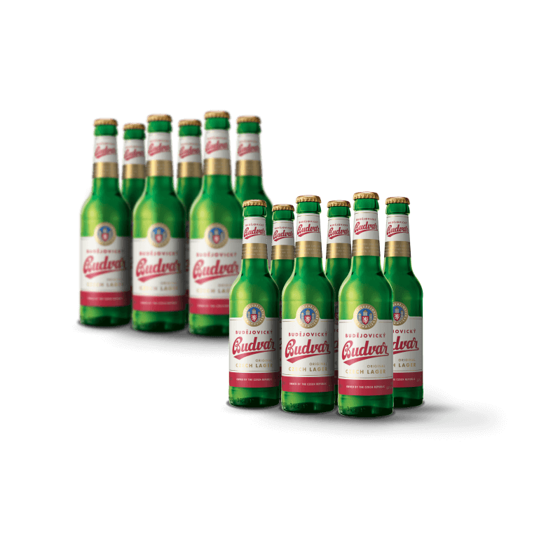 Budejovicky Budvar, 12 botellas de 33 cl